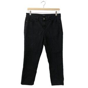 R Jeans Black Ankle Capris Stretch Jeans Size 29x22